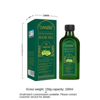 Huile capillaire et huile essentielle de goji indien pour cheveux secs, lissante et en bouteille