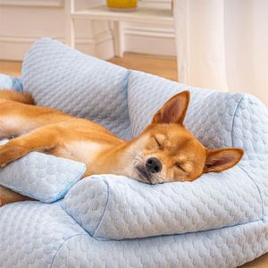 Lit de couchage rafraîchissant pour chien et chat, canapé apaisant pour animaux de compagnie, avec housse amovible et lavable, vente en gros pour fabricants - Product Image 3