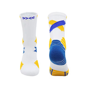 Wholesale High Quality Custom Cotton <b>Compression</b> Basketball <b>Socks</b> Breathable Non-Slip Logo Design Sports <b>Socks</b> - Product Image 4