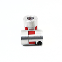Accouplement de moteur à arbre flexible en aluminium de type araignée à mâchoires de serrage, 4mm 5mm 6mm 6.35mm 8mm 10mm 12mm 14mm