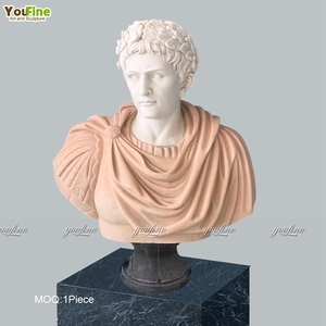 Busto Romano de Mármol Tallado a Mano YOUFINE, Alexander Schweiger - Product Image 4