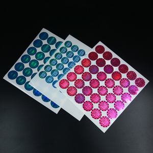 สติกเกอร์กาวฉีกได้พิมพ์โลโก้ตามสั่งสำหรับบรรจุภัณฑ์กล่อง PET สีต่างๆ พร้อมซีลป้องกันการปลอมแปลงสำหรับผลไม้ ขายส่ง - Product Image 6