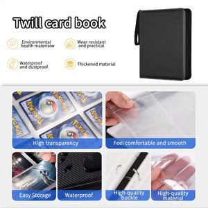 FUXI - Carpeta de piel sintética para 900 tarjetas coleccionables, álbum con cremallera, para tarjetas TCG y deportivas, tarjetero, tarjetero de doble cara - Product Image 6