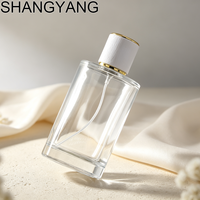 Flacons de parfum en verre cylindriques de haute qualité 30ml 50ml 100ml avec pompe pulvérisatrice et joint en cristal – En stock pour Cologne et Parfum