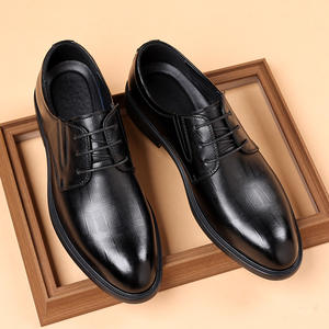 Chaussures de travail pour hommes style britannique vintage 2026 à bout rond, confortables, antidérapantes, de haute qualité, pour affaires et mariages - Product Image 2