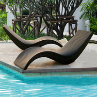 Chaise de loisirs Origchem pour l'extérieur, en fibre de verre, sieste, détente, cour, salon, pour la piscine, la plage, pliage, découpe