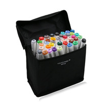 Touchnew T6-80Colors double pointe peinture double tête stylo marqueur d'alcool huileux pour dessin fournitures d'art