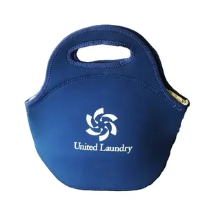 Foldable Insulated Neoprene Lunch Bag For Adult