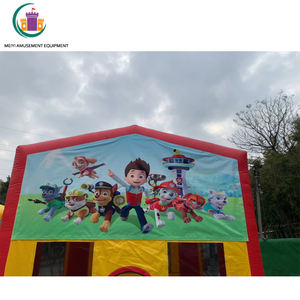 Gorila de aire inflable de alta calidad con pancartas personalizadas <span class=keywords><strong>Castillo</strong></span> hinchable inflable para niños Banner personalizado disponible - Product Image 3