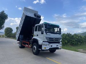 Usine directe HOWO 4X4 camion à benne basculante LHD 220hp capacité de 25 tonnes camion benne à sable automatique quatre roues motrices - Product Image 4