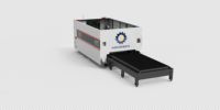 3015 Vollständig geschlossene automatische CNC-Faserlaserschneidmaschine mit Wechseltisch, 3000W, AI/DWG, hohe Produktivität, Wasserkühlung für