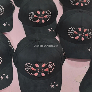 Casquettes Personnalisées Sombrero G5 Casquettes INNEDIT Chapeaux en Daim à 5 Panneaux Casquettes de Baseball en Toile à Quatre Saisons à Simple Boutonnage - Product Image 5