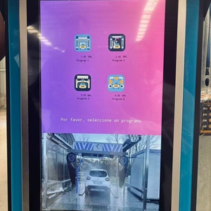 BoYou Electric 22KW Output 1500W Modern Interactive Screen Self-Service <b>Car</b> Washer with Auto-drying Stainless Steel - Product Image 6