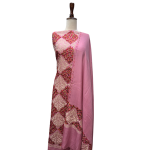 Costume brodé sur mesure pour femmes, robe brodée 3 pièces, tenue élégante traditionnelle, OEM ODM, fourniture directe d'usine - Product Image 4