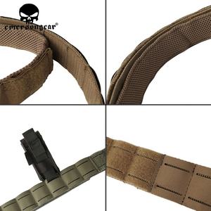 Ceinture tactique de combat Emersongear avec boucle, en nylon, découpe laser, système Molle, pour la chasse en extérieur, style LCS - Product Image 6