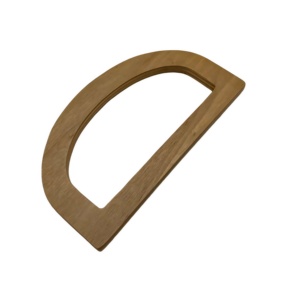 Nhà Máy Cung Cấp Trực Tiếp D-Hình Bằng Gỗ Túi Xử Lý Thay Thế Thủ Công Tự Làm Túi Phụ Kiện Túi Xách Ví Tote Xử Lý - Product Image 1