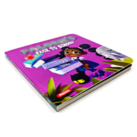 OEM Fabrika Özel Üretim Çocuklar İçin Karton Kapaklı Kitap, Tam Renkli CMYK Ofset Baskılı, Eğitici Resimli Çocuk Kitabı