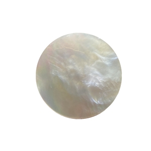 Conchas de Nácar Blancas Naturales, Discos Redondos de Madreperla - Product Image 6