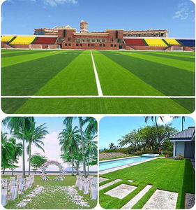 Rouleau d'herbe synthétique imperméable à l'eau douce de haute qualité tapis vert d'intérieur écologique pour le football de sports de jardin - Product Image 4
