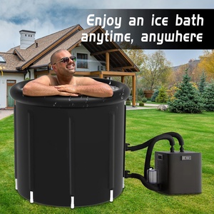 Baignoire à glace gonflable portable Vanace de qualité supérieure en PVC 75 gal pour bain froid, utilisation extérieure et bien-être à domicile, personnalisation OEM disponible - Product Image 6