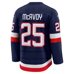 Maillots de Hockey sur Glace pour Hommes 4 Nations USA 2025 Bleu Marine Jack Eichel Matthew Tkachuk Auston Matthews Sidney Crosby Connor McDavid - Product Image 6