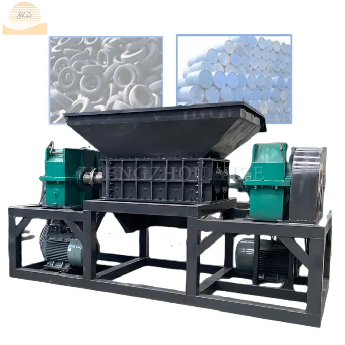 Henan destroy can car tires copper wire cable aluminum shredders scrap metal mattress shredding machine tyre recycling equipment