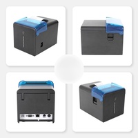 Printer Thermal 80mm Bekas 203DPI 260mm/s untuk Dapur POS, Pemasangan di Dinding, Antarmuka USB, Merek OEM