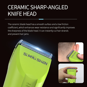 2025 usine nouvelle tondeuse à <span class=keywords><strong>cheveux</strong></span> professionnelle sans fil USB Rechargeable type C pour hommes tondeuse à <span class=keywords><strong>cheveux</strong></span> à lame en céramique Portable - Product Image 2