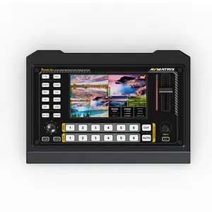 Conmutador de vídeo AVMATRIX Shark S6 de 6 canales SDI/