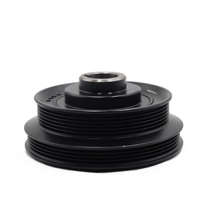 La polea de correa del cigüeñal totalmente recta clásica es adecuada para el tamaño de la correa. - Product Image 4