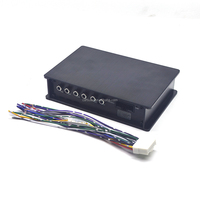 31 EQ Araç Android Ekolayzır Amfi Uygulama Kontrolü 4 Giriş 4 Çıkış 6CH RCA Çıkış RMS 50W 4 Kanal Sınıf AB DSP Araç Amfisi