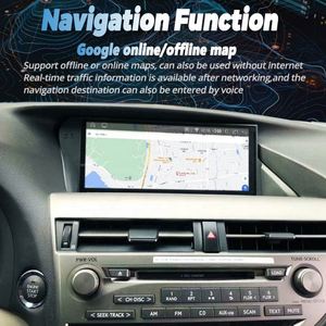 วิทยุติดรถยนต์หน้าจอแอนดรอยด์ 13 ขนาด 10.25 นิ้ว สำหรับ LEXUS RX350 RX450h RX300 RX270 RX350L ปี 2009-2014 เครื่องเล่นสเตอริโอ ระบบนำทาง GPS มัลติมีเดีย เครื่องเล่นวิดีโอ - Product Image 5