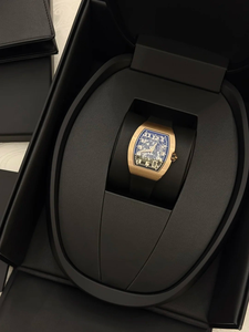 Montre mécanique pour homme de haute qualité ultra-fine 2025, montre-bracelet en fibre de carbone en or rose RM 6701 - Product Image 5