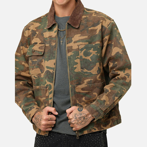 Veste <span class=keywords><strong>de</strong></span> camouflage pour homme <span class=keywords><strong>de</strong></span> haute qualité, impression personnalisée ODM, combinaison <span class=keywords><strong>de</strong></span> chasse d'hiver, veste <span class=keywords><strong>de</strong></span> travail doublée <span class=keywords><strong>de</strong></span> duvet, veste tactique - Product Image 1