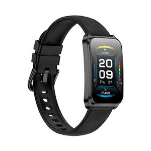 Karen M Nouveau bracelet de montre intelligent KM98, écran incurvé de 1.47 pouces VP60 Capteur de fréquence cardiaque Message Alertes d'appel IP68 Montre de santé à la mode - Product Image 5