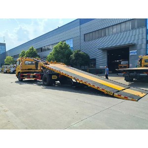 Prix d'usine chinois, tout neuf, Euro 3 diesel, camion de dépannage à plateau plat de 6 tonnes, 8 tonnes, à vendre - Product Image 1