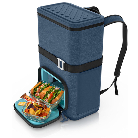OEM ODM TPU Thermal Waterproof 2-in-1 Soft Cooler Bag Insulated Leak-Proof Multi-Purpose Picnic Camping Food Cans Customizable