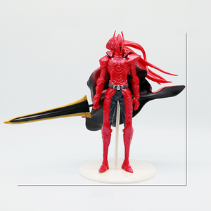 Figurine d'action H17-20CM SL Beru Shadow Soldier en PVC, Chevalier Mecha Manga, objet <span class=keywords><strong>de</strong></span> collection pour présentation sur bureau, cadeau pour les fans d'anime et <span class=keywords><strong>de</strong></span> manhwa - Product Image 2