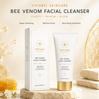 Nettoyant Visage au Venin d'Abeille Fournisseur d'Usine – Blanchissant, Éclaircissant, Anti-Âge, Hydratant, Affinant les Pores, Nettoyage en Profondeur – Soins de la Peau OEM