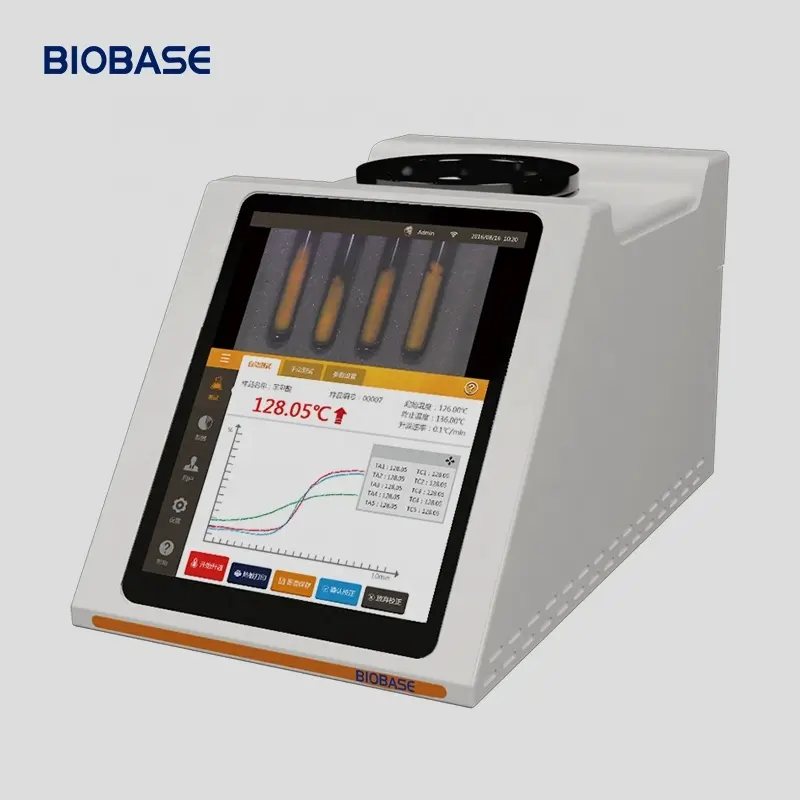 BIOBASE erime noktası aparatı laboratuvar için renksiz ve renkli örnek manuel erime noktası aparatı