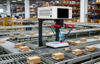 Robot de distribution automatique de bureau haute vitesse à commande par écran tactile, précision de 0,02 mm, capacité de 3600 pièces/heure pour