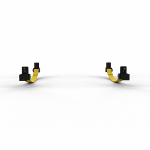 High Capacity Adjustable Steel QLI Comfortable Safety Strap Set QSRS49 <b>Gym</b> Rig Spotter System Adult Use Fitness Equipment - Product Image 3