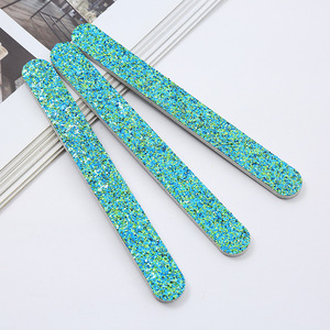 Mini lime à ongles colorée, bande de polissage éponge jetable, tampon exfoliant pour manucure, pédicure et soins des ongles - Product Image 6