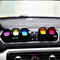 Aroma alami mobil baru pasang di mobil penyegar udara minyak kustom klip ventilasi penyegar udara mobil