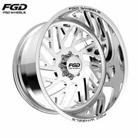 Roues de camion FGD personnalisées forgées sur mesure 20x10 22x10/12/14 24x14 26x14 26x16 28 pouces pour Ford RAM Sierra Silverado 1500 2500 3500