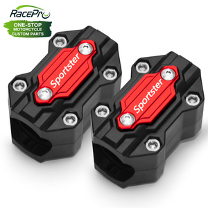 RACEPRO-Barra de choque de motor de motocicleta, bloque de protección de parachoques decorativo para Sportster S <span class=keywords><strong>1250</strong></span> RH1250 2021 2022, 22/25/28mm - Product Image 2