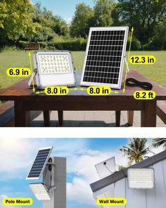Lámpara Solar LED de Pared para Exteriores, Resistente al Agua, Súper Brillante, Alto Rendimiento, 40W, IP65, Venta al Por Mayor - Product Image 2