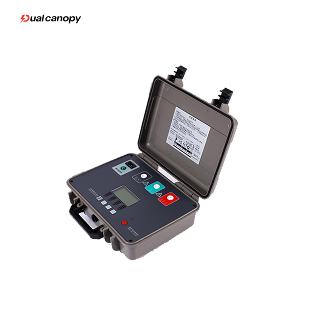 High Precise Ac Dc High Voltage Electric Digital Insulation Megohmmeter Voltage Tester with Pi and dar Function
