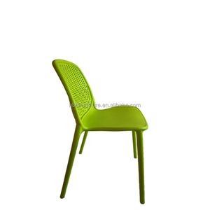 Silla de plástico duradera y cómoda de salida de fábrica con uso de diferentes colores en silla de jardín de comedor SILLA DE exterior - Product Image 3