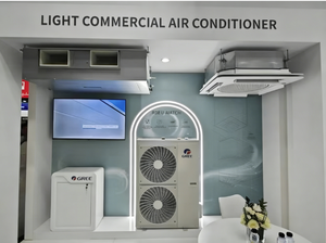 Pompe à chaleur commerciale à fréquence <span class=keywords><strong>fixe</strong></span> série R-410A pour unités HVAC U-Match de type cassette ou colonne - Product Image 4